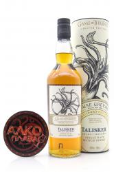 Game of Thrones Talisker Select Reserve House Greyjoy in tube - виски Игра Престолов Талискер Селект Резерв Дом Грейджоев 0.7 л в тубе