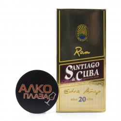 ром Santiago de Cuba Extra Anejo 20 years 0.7 л подарочная упаковка
