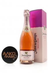 Juve y Camps Cava Rosado 0.75l Gift Box Игристое вино Жюве и Кампс Кава Росадо 0.75