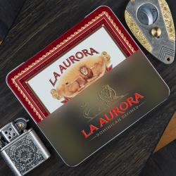 Сигары La Aurora Finos в металлической упаковке