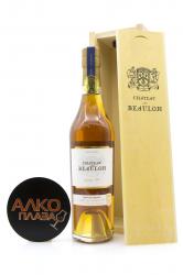 Chateau de Beaulon Pineau des Charentes White 2000 Wooden Box - Пино де Шарант Шато де Булон Винтаж 2000 0.75 л в д/у