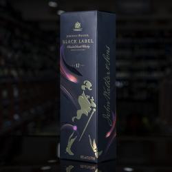 Johnnie Walker Black Label 12 years gift box - виски Джонни Уокер Блэк Лейбл 12 лет 0.7 л п/у