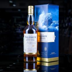 Talisker 18 years 0.7 л в подарочной коробке