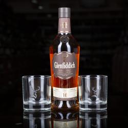 Glenfiddich 18 years gift box - виски Гленфиддик 18 лет 0.75 л