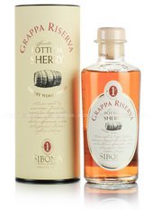 Sibona Reserva Botti Da Sherry граппа Сибона Черри Вуд Финиш Sibona Reserva Botti Da Sherry граппа Сибона Черри Вуд Финиш