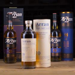 Arran 10 years old in tube - виски Арран 10 лет 0.7 л в тубе