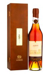 Armagnac Chateau de Laubade 1960 wood box - арманьяк Шато де Лобад 1960 года 0.5 л в д/у