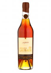 Armagnac Chateau de Laubade 1960 wood box - арманьяк Шато де Лобад 1960 года 0.5 л в д/у