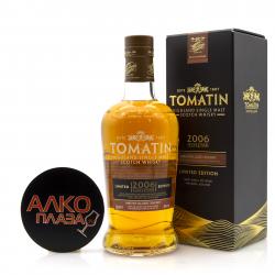 Tomatin Limited Edition Amontillado Sherry 2006 12 years old 0.7l Gift Box Шотландский виски Томатин 2006 Амонтильядо Шерри 12 лет 0.7 л. в п/у