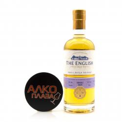 English Whisky Double Cask Single Malt gift box - виски Инглиш Дабл Каск Сингл Молт 0.7 в п/у