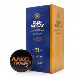 Glen Moray Single Malt Port Wood 21 years old - виски Глен Морей Сингл Молт Порт Вуд 21-летний 0.7 л