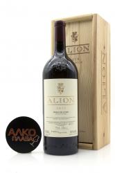 вино Алион 1.5 л красное сухое в д/у в деревянной коробке