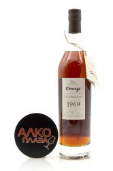 Darroze Bas-Armagnac Unique Collection 1969 - арманьяк Баз-Арманьяк Дарроз Уник Коллексьон 1969 года 0.7 л п/у