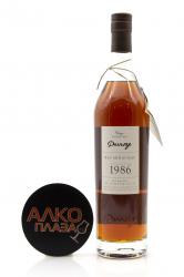 Bas-Armagnac Darroze Unique Collection - арманьяк Баз-Арманьяк Дарроз Уник Коллексьон 1986 года 0.7 л п/у дерево