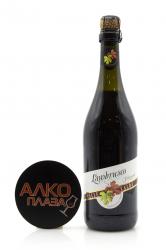 Lambrusco Emilia Valle Calda Frizzante - игристое вино Ламбруско Эмилия Валле Кальда 0.75 л