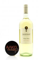 Legendary Pinot Grigio 1.5L Румынское вино Легендари Пино Гриджио 1.5 л.