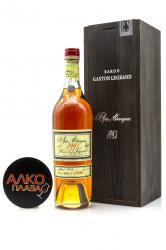Baron G. Legrand 1993 - арманьяк Барон Легран 1993 года 0.7 л в деревянной коробке