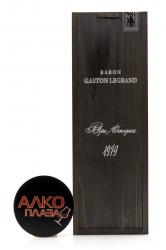 Baron G. Legrand 1979 - арманьяк Барон Легран 1979 года 0.7 л деревянная коробка