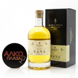 Askaneli Gold - виноградная водка Чача Асканели Золотая 0.7 л в п/у