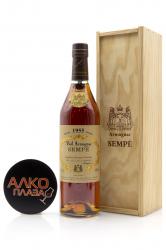 Sempe 1955 Wooden Box - арманьяк Семпе 1955 год 0.7 л в д/у
