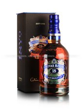Шотландский виски Chivas Regal. Выдержка 18 лет. 40% / 0.7 л. Виски Чивас Ригал в подарочной упаковке.
