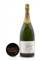 Champagne Serge Mathieu Brut Millesime 2008 - шампанское Серж Матье Брют Миллезим 1.5 л