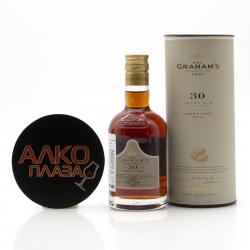 Graham`s 30 Year Old Tawny Port gift tube - портвейн Грэм`с Тони 30 лет 0.2 л в тубе