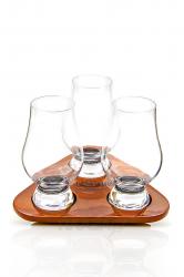 Бокал Glencairn Tasting Set (Гленкерн набор 3 шт и поднос)