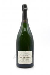 Drappier Brut Nature Pinot Noir Zero Dosage - шампанское Драпье Брют Натюр Зеро Дозаж 1.5 л