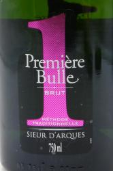 Sieur d`Arques Premiere Bulle Brut Blanquette de Limoux AOC Gift Box - игристое вино Сиёр д`Арк Премьер Бюль Брют Бланкет де Лиму 0.75 л в п/у