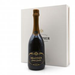 Champagne Drappier Grande Sendree 2010 Brut Champagne AOC Gift Box with 2 glasses - шампанское Драпье Гранд Сандре Брют 0.75 л. в п/у с 2 бокалами