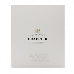 Champagne Drappier Grande Sendree 2010 Brut Champagne AOC Gift Box with 2 glasses - шампанское Драпье Гранд Сандре Брют 0.75 л. в п/у с 2 бокалами