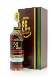 Kavalan Solist Amontillado Sherry Cask Wooden Box 0.75 л в дер/уп