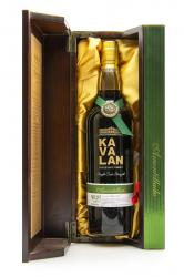 Kavalan Solist Amontillado Sherry Cask Wooden Box 0.75 л в дер/уп