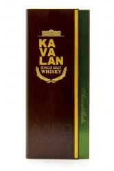 Kavalan Solist Amontillado Sherry Cask Wooden Box 0.75 л деревянная коробка