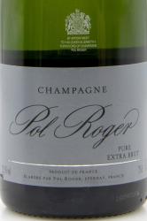 Pol Roger Pure Extra Brut gift box - шампанское Поль Роже Пюр Экстра Брют 0.75 л в п/у