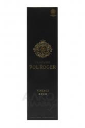 Pol Roger Brut Vintage 2012 gift box - шампанское Поль Роже Брют Винтаж 2012 0.75 л в п/у
