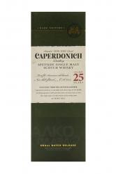 Caperdonich 25 Year Old - виски Капердоник 25 лет 0.7 л