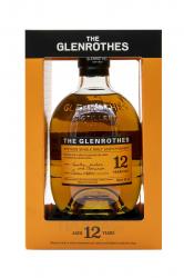 Whisky single malt Glenrothes 12 in gift box - виски односолодовый Гленротс 12 лет 0.7 л в п/у