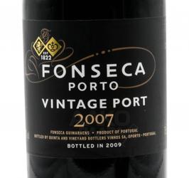 Fonseca Vintage Port 2007 - портвейн Фонсека Винтаж Порт 2007 0.75 л