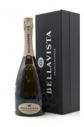 игристое вино Bellavista Franciacorta Vendemmia Saten 2014 DOCG 0.75 л в подарочной коробке