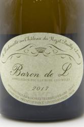 вино Пуйи Фюме Барон де Эль 1.5 л белое сухое этикетка