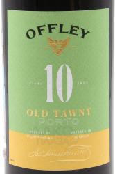 Offley Porto Tony 10 years - портвейн Оффли Порто Тони 10 лет 0.75 л в п/у