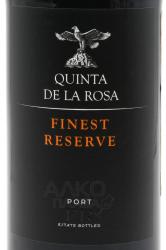 Port Quinta De La Rosa Finest Reserve - портвейн Кинта Де Ля Роса Файнест Резерва 0.75 л