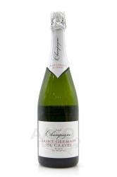 Saint Germain de Crayes Blanc de Blancs Brut - шампанское Сан Жермен де Крэ Блан де Блан Брют 0.75 л