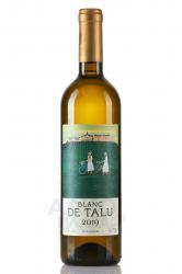 Chateau de Talu Blanc de Talu - вино Шато де Талю Блан де Талю 0.75 л белое сухое