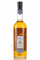 Single malt whiskey Oban 21 years old in gift box - виски односолод. Оубэн 21 год 0.7 л в п/у