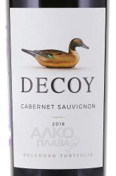вино Duckhorn Decoy Cabernet Sauvignon 0.75 л 