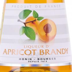 Monin Liqueur de Apricot Brandy - ликер Монин Абрикос 0.7 л