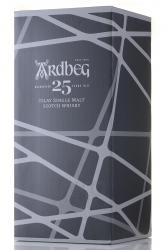 Ardbeg 25 years old in gify box - виски Ардбег выдержка 25 лет 0.7 л в п/у